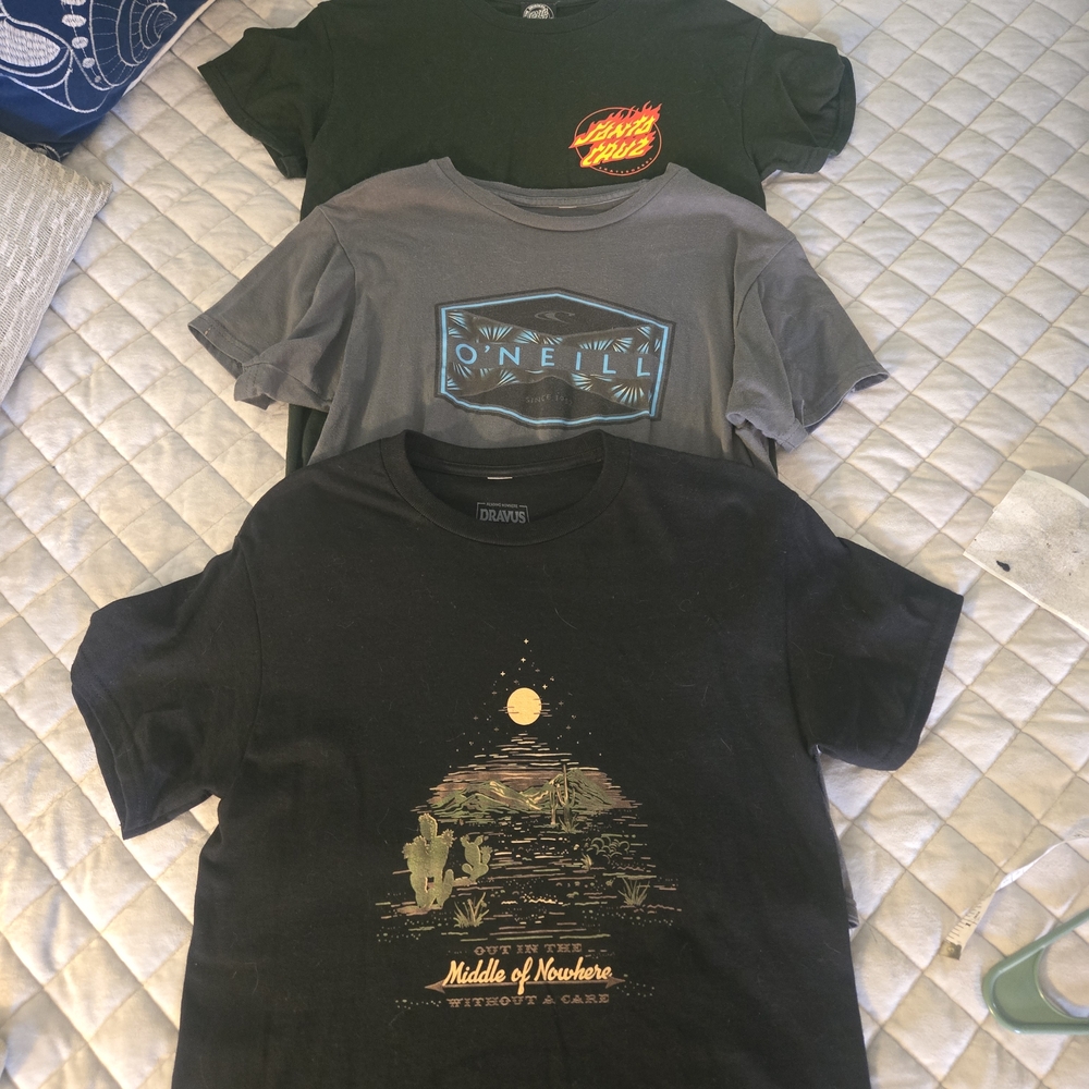 O'Neill Boys' Gray Graphic Tee - Casual Everyday Shirt